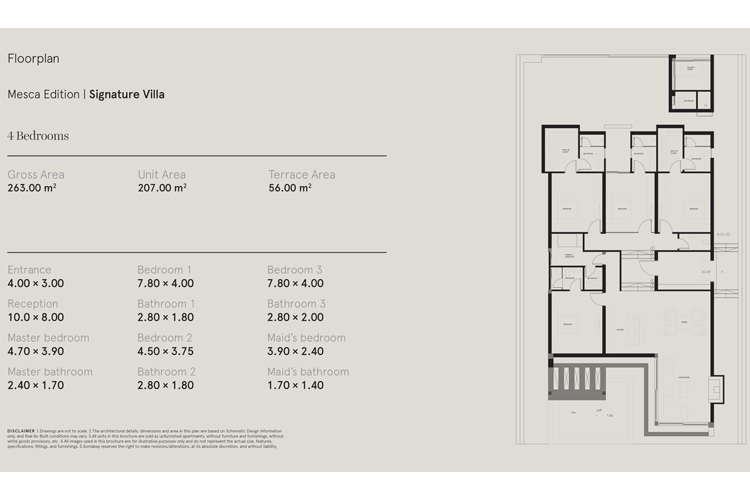 4 BR Villa with Full sea view in Mesca - 9